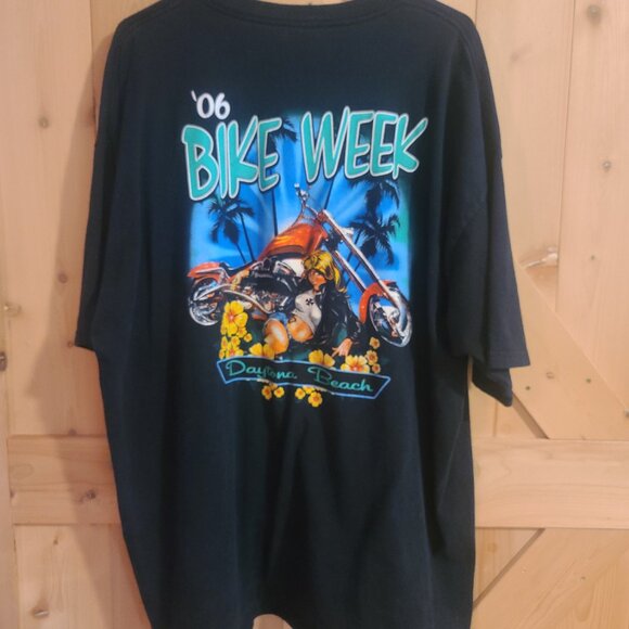 Bike Week 2006 Daytona Beach Men's Short Sleeve T-Shirt - Size 2XL - Picture 8 of 11
